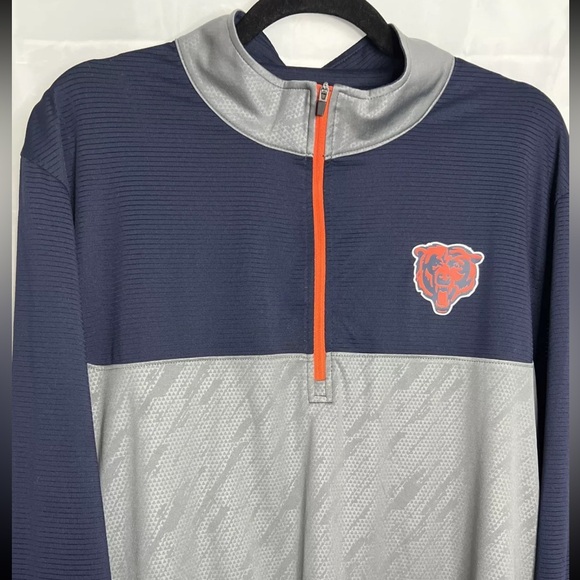 NFL Chicago Bears XL Official Team Apparel TX 3 Cool Pullover Shirt - Picture 7 of 13